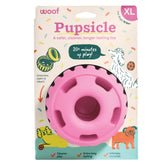 WOOF Party Pupsicle, objet interactif, stimule l engagement du chien pendant de longues sessions.