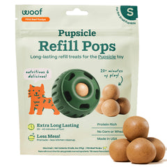 WOOF Pupsicle Remplissage Sucette, distraction durable pour chien.