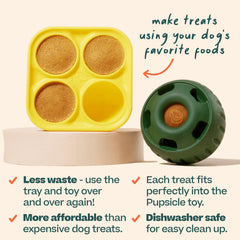 Woof Pupsicle: congélation rapide et démoulage facile des friandises