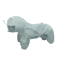 Woofo imperméable chien, vue avant, protection légère et confortable pour les balades.