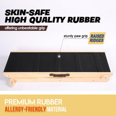 Woohoo Dog Ramp en bois durable, conçu pour durer dans le temps.