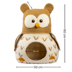 Enclos feutré Woolygon premium pour chat, cocon sûr et chaleureux.
