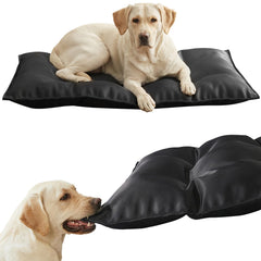 WooPetty lit-chien exterieur renforce; résistance adaptée aux chiens actifs.