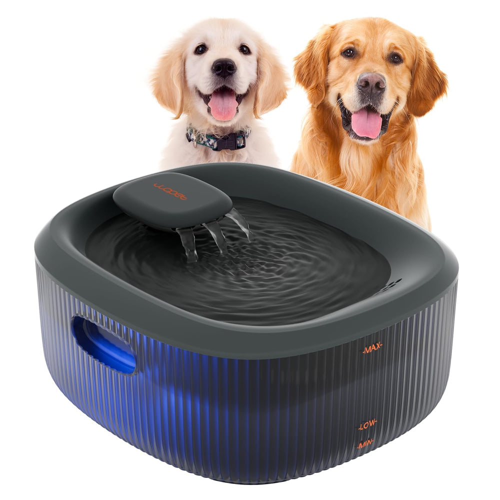 Fontaine WOPET pour chiens grands, capacité 6L, pratique en déplacement.