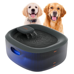 Fontaine WOPET pour chiens grands, capacité 6L, pratique en déplacement.
