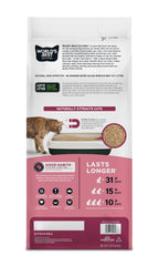 World's Best Cat Litter montre un contrôle des odeurs naturel et discret.