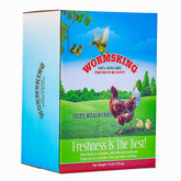 WORMSKING emballage 11 livres, source protéinée pratique pour volailles.