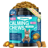 Woyamay bouchées-apaisement-chat-poulet: calment votre chat en douceur.