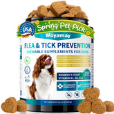 Woyamay friandises molles pour chiens – prévention naturelle puces et tiques