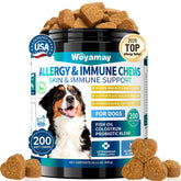 Woyamay – pot gommes allergie chien, soutien potentiel de la peau.