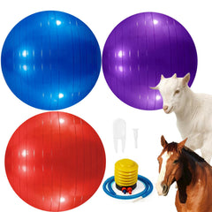 WoYous balle jouet mouton bleu, stimule l’activité en extérieur pour les animaux.