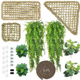 Hamac en herbe de mer Woyrise – refuge confortable pour se reposer et réguler la chaleur.