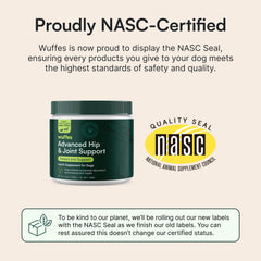 Wuffes ingrédients glucosamine chondroitine – composants clés pour la santé des articulations