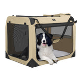 X-ZONE PET cage-chien 3-portes ensemble, transport facile et pratique