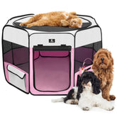 X-ZONE PET parc pour chien et chats, vue d’ensemble facile à installer