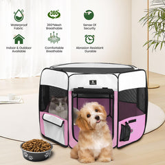 X-ZONE PET parc pour chien, pochette de rangement pratique