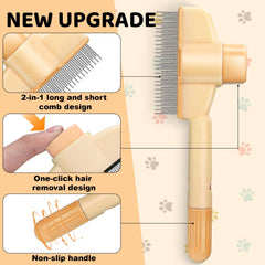 XANGNIER peigne favorise brillance et pelage sain.