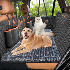 XFEXM surface pelucheuse du tapis-chien offrant une douceur agréable.