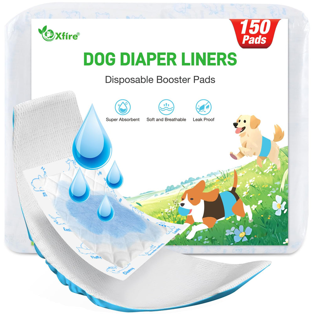 Xfire protections absorbantes pour chiens avec absorption rapide.
