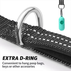 XiaZ corde-longe 30ft, crochet rotatif 360° pour attache facile et fluide.