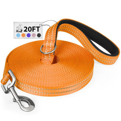 Laisse XiaZ avec poignée rembourrée pour promenades confortables.