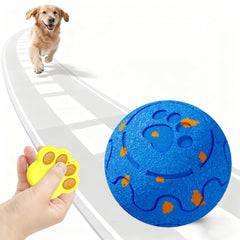 Balle interactive Xingzuan pour chien, roulement imprévisible pour stimuler l'activité.