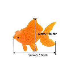 XMHF poisson artificiel orange, décoration flottante n'altère pas l'eau