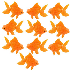 XMHF poisson orange flottant, décoration d'aquarium apportant couleur et vie