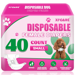 XPCARE couches jetables pour chienne femelle; absorption rapide pour le confort quotidien.