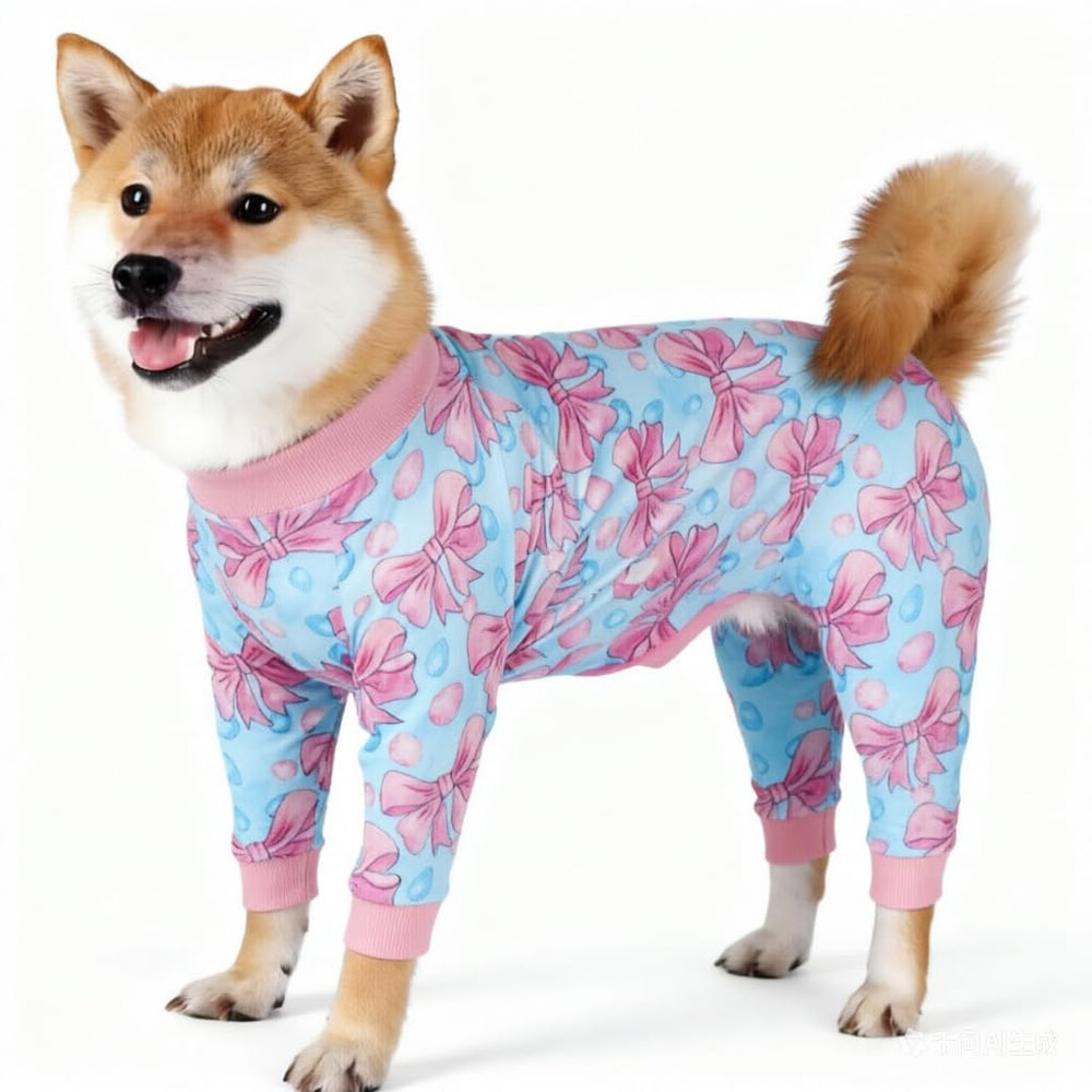 Xqpetlihai combinaison récupération ventre chien protège les plaies tout en restant légère.
