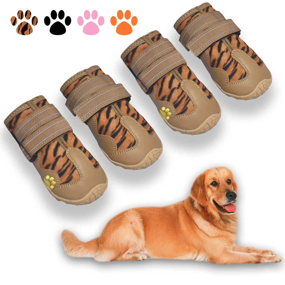 Bottes XSY&G imperméables pour chien, pattes sèches par temps pluvieux et boueux.