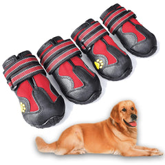 Bottes XSY&G pour chien: patte imperméable et protection contre l'eau.