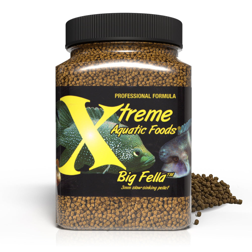 Pellets Xtreme Big Fella 3mm pour gros poissons, croissance et énergie.
