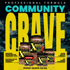Flocons Xtreme Community Crave – krill et spiruline pour eau claire