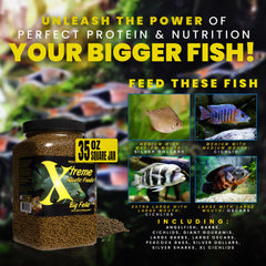 Xtreme Big Fella: digestion facilitée et faible déchet dans le bac.