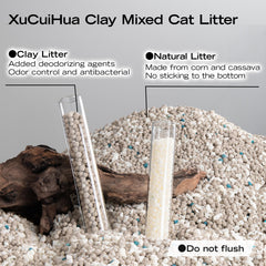 XuCuiHua Bentonite Mix – contrôle des odeurs efficace pour votre salon.