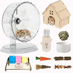 XXYOUPIN kit hamsters 12 en 1, solution complète pour habitat sûr.