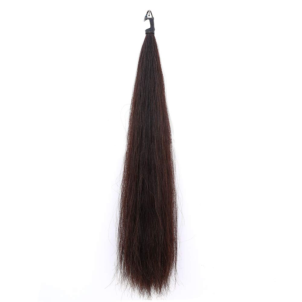 Y.J TAILS extension de queue avec boucle tressée pour plus de volume naturel