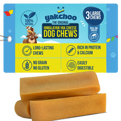 Yakchoo friandise Himalaya en gros format pour mâche prolongée