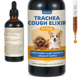 Yakucho Elixir Toux Trachée Bouteille: soutien ciblé pour chiens sensibles.