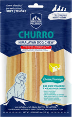 Sachet Yaky Churro Himalaya friandises au fromage, prêt à l'emploi et sans lactose