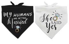Bandana chien mariage Yangmics Direct – accessoire chic pour la cérémonie