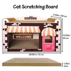 Yaruiguang Maison Chat Grattoir En Carton Grande Taille.