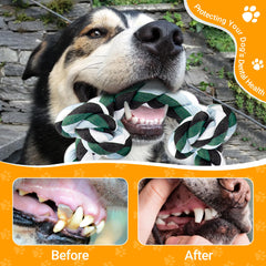 Jouet corde Ycozy pour chiens agressifs, conçu pour une grande durabilité.