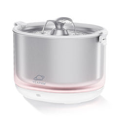YEAPAW fontaine eau chat en acier inoxydable 304 assure hydratation sûre et durable