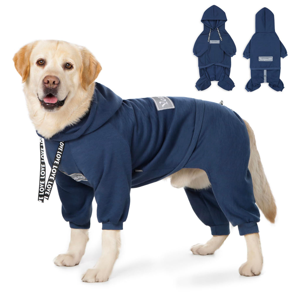 Yeapeeto hoodie chien devants: confort et enfilage facile.