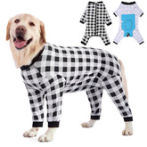 Yeapeeto, combinaison récupération chien vue avant confort et enfilage facile.