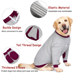 Yeapeeto veste quotidienne chien ideale pour les sorties et activités sans irritations