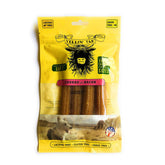Yellow Yak Churro Chew — texture-douce pour nettoyage entre les dents pendant la mastication.