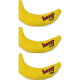 YEOWWW! Banane en cataire – vue avant du jouet et sa texture